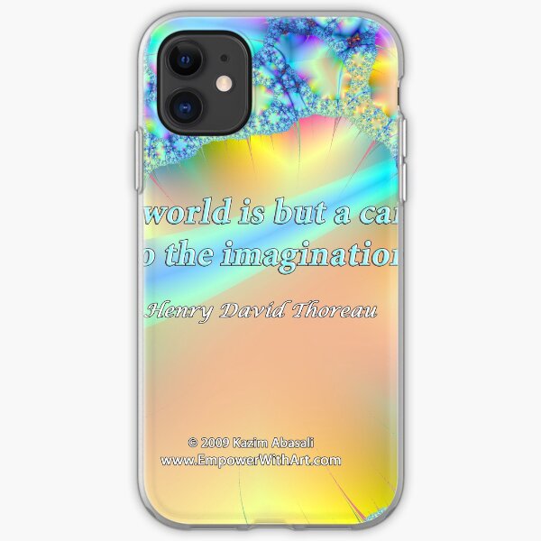 World Is But A Canvas iPhone Soft Case