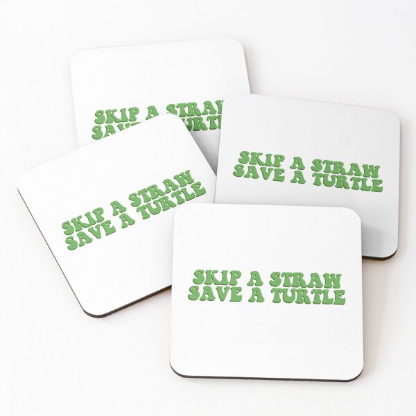 Item preview, Skip a straw save a turtle designed and sold by House Sparrow.