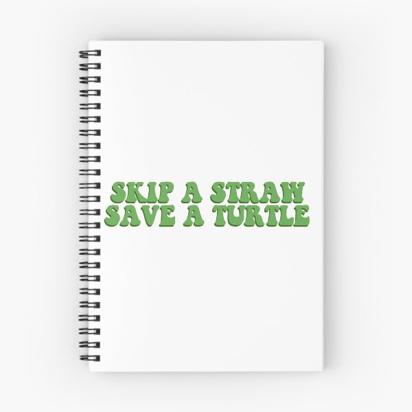 Item preview, Skip a straw save a turtle designed and sold by House Sparrow.
