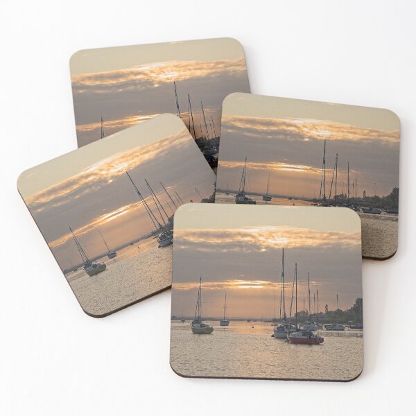 Item preview, Hint of Gold Sunrise, River Crouch, Essex, UK designed and sold by AnitaLynne.
