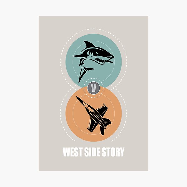 West Side Story - Alternative Movie Poster Photographic Print