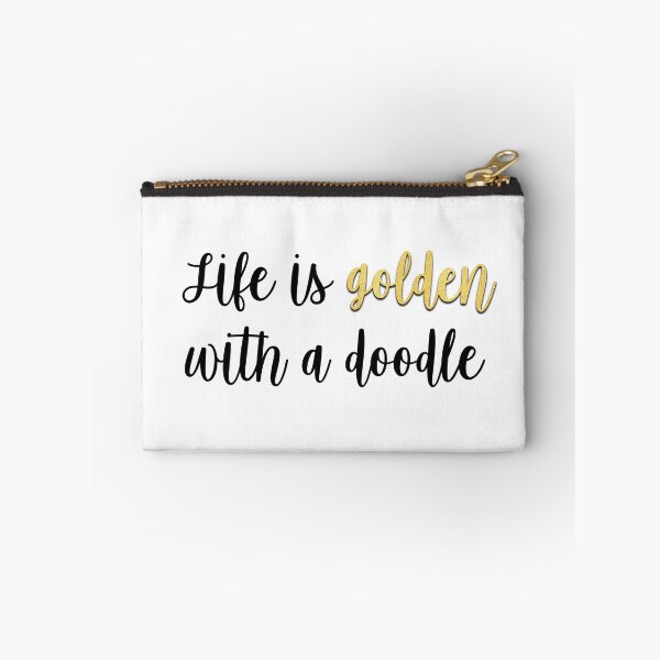Item preview, Life is golden with a doodle designed and sold by Jillian Henriques.