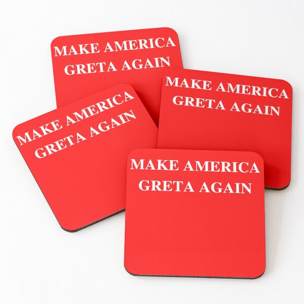 Item preview, MAGA - Make America Greta Again designed and sold by GrasslandDesign.