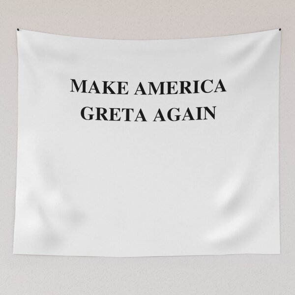 Item preview, MAGA - Make America Greta Again designed and sold by GrasslandDesign.