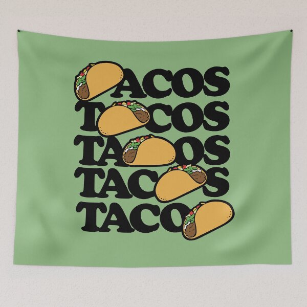 Item preview, tacos forever designed and sold by FrictionMaxxing.