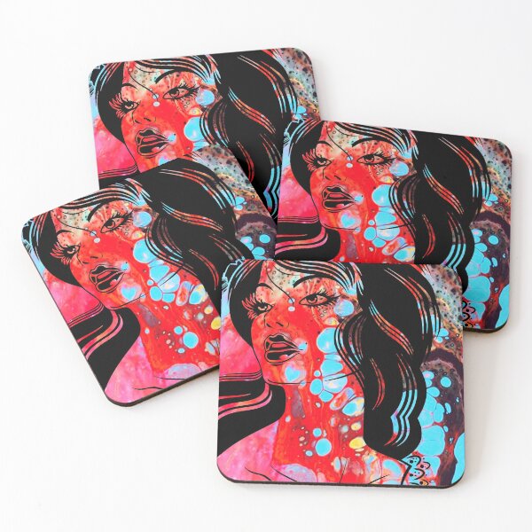 Item preview, Lady with Red designed and sold by AbrorschachArt.