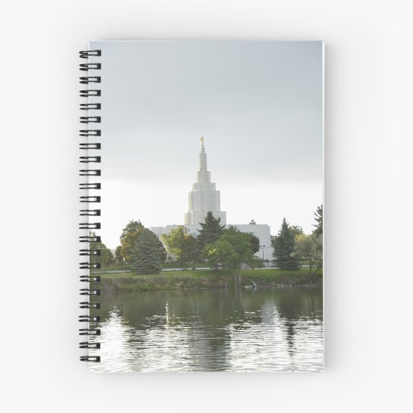 Item preview, Mormon Temple - Idaho Falls Morning designed and sold by IMAGETAKERS.