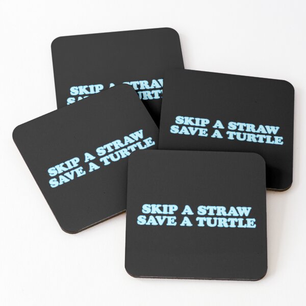 Item preview, Skip a straw save a turtle designed and sold by House Sparrow.