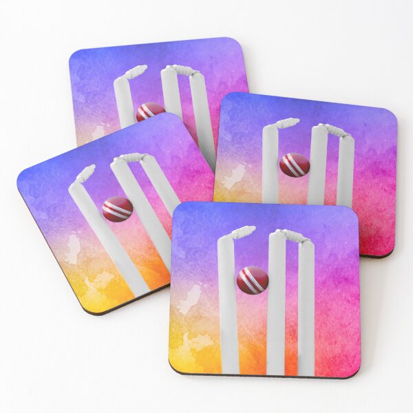Item preview, Colourful Cricket Stumps designed and sold by Terri Waters Photography & Design.
