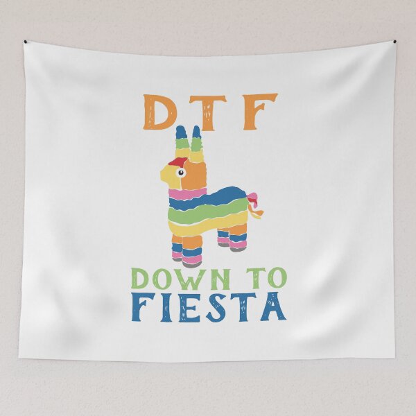 Item preview, DTF Down to Fiesta Funny Pinata Graphic designed and sold by awkwarddesignco.