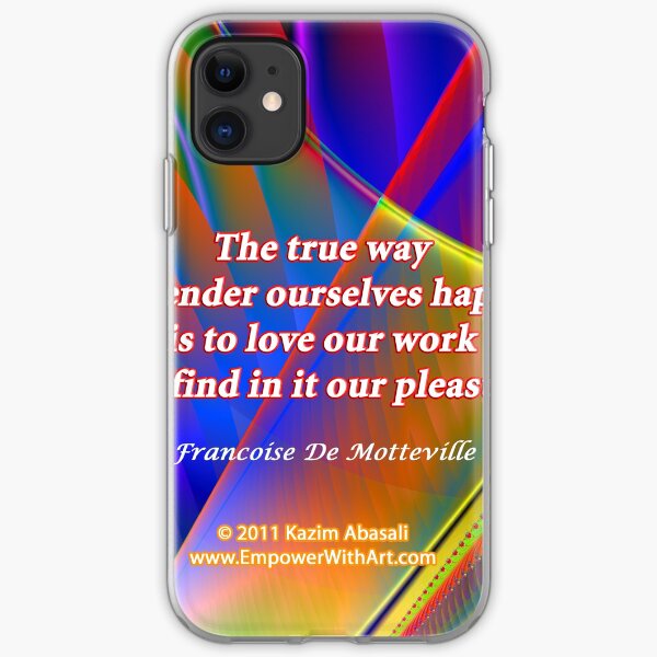 The True Way To Render Ourselves Happy iPhone Soft Case