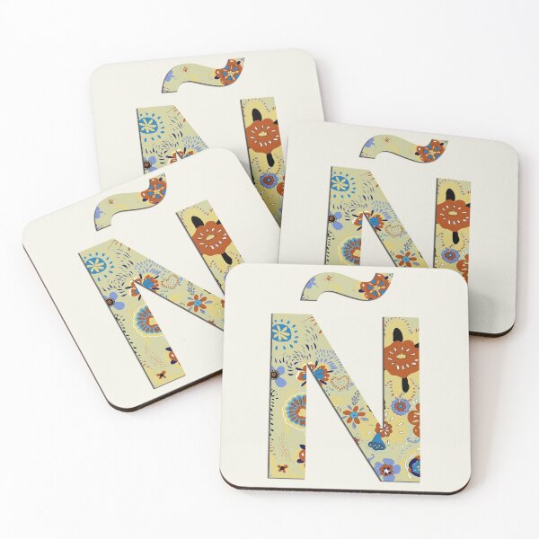 Item preview, Monogram letter Ñ designed and sold by Emi Yañez.