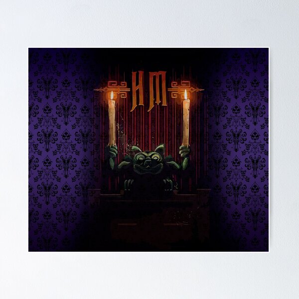 Item preview, haunted mansion candles gargoyles  designed and sold by ladivinefactory.