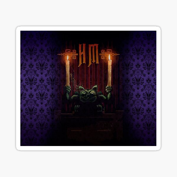 Item preview, haunted mansion candles gargoyles  designed and sold by ladivinefactory.