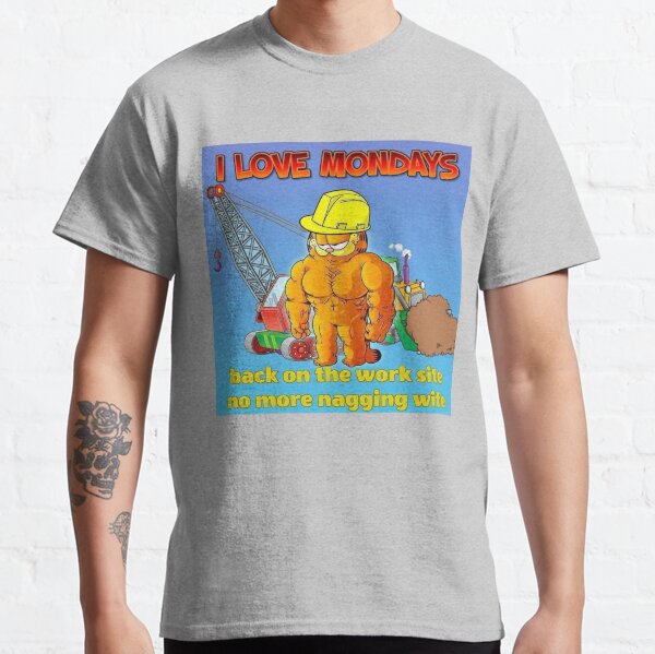 Amo los lunes Camiseta clásica