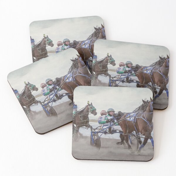 Item preview, Trotting races designed and sold by Linda Finstad.