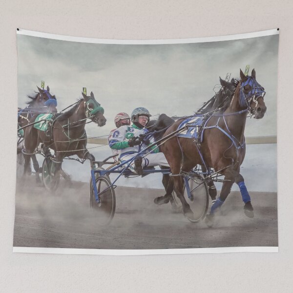 Item preview, Trotting races designed and sold by Linda Finstad.