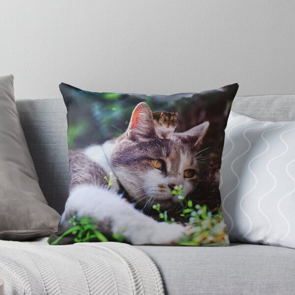 Item preview, raining cats and mice designed and sold by Samantha Hobbs.