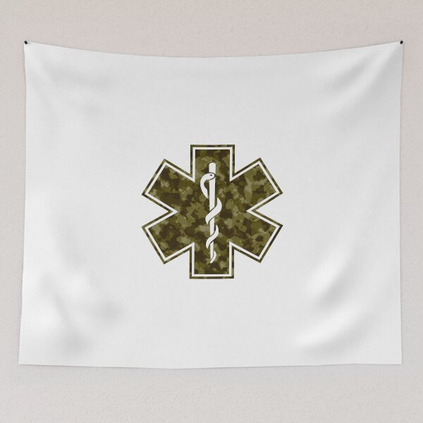 Item preview, Star of life - camouflage pattern designed and sold by qlobba.