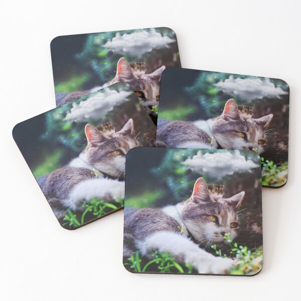 Item preview, raining cats and mice designed and sold by Samantha Hobbs.