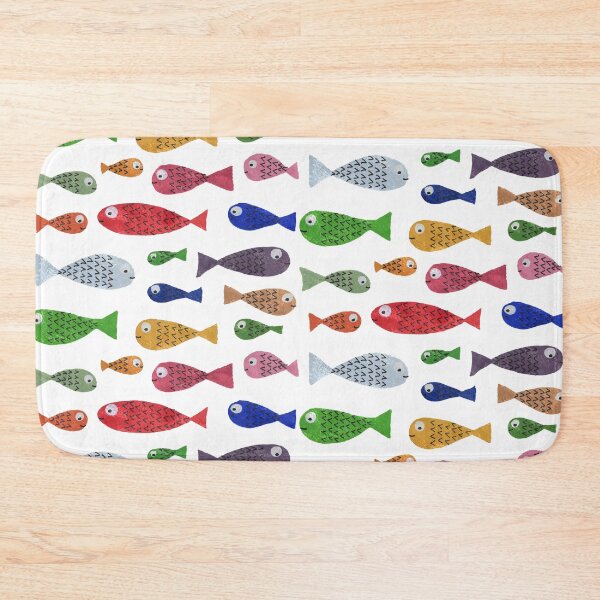 Item preview, Happy textured fishes designed and sold by Aidi Riera.