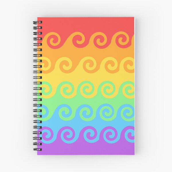 Item preview, Rainbow waves designed and sold by KionaDesign.