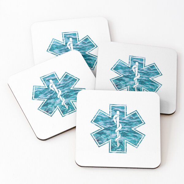 Item preview, Star of life - water pattern designed and sold by qlobba.