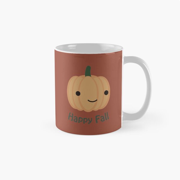 Item preview, Happy Fall Cute Kawaii Pumpkin designed and sold by Hedgie Designs.