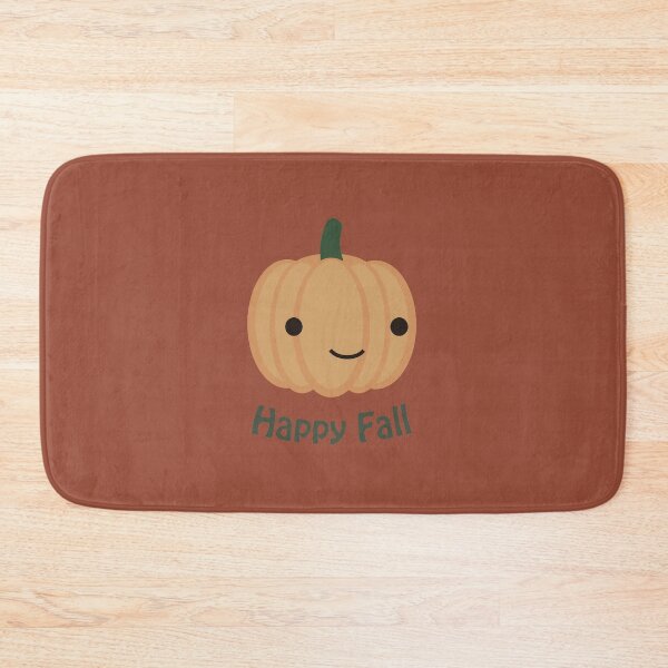 Item preview, Happy Fall Cute Kawaii Pumpkin designed and sold by Hedgie Designs.