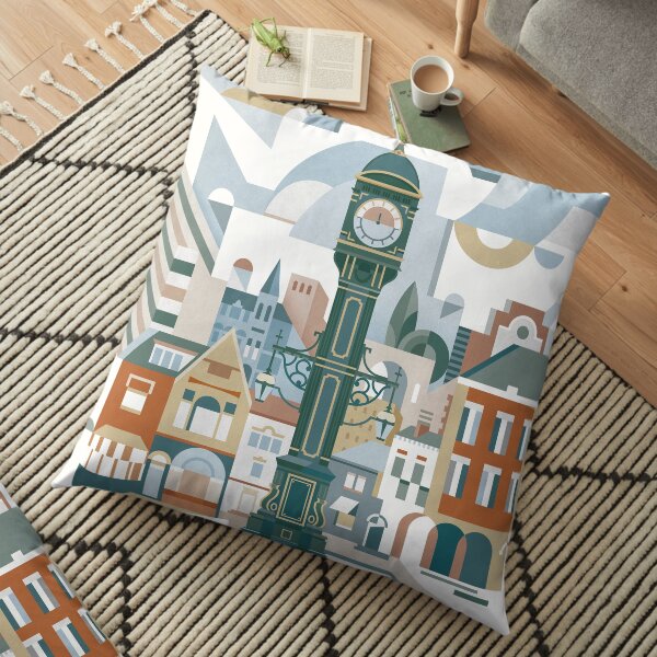 Quartier des bijoux Coussin de sol