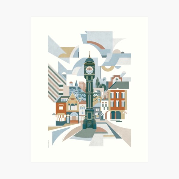 Jewellery Quarter Art Print