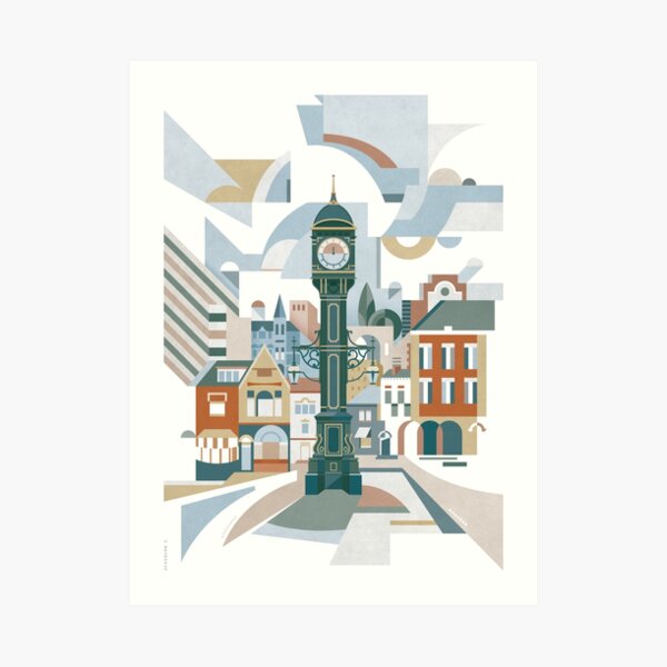 Jewellery Quarter Art Print