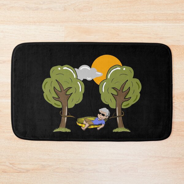 Item preview, Grandpa in a hammock - chilled shirt designed and sold by OVMEngemann.