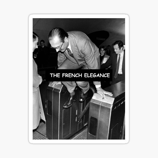 Chirac Sticker