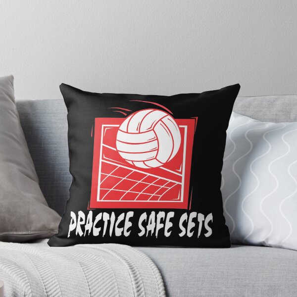 Item preview, Funny Volleyball "Practice Safe Sets" Dark designed and sold by SportsT-Shirts.