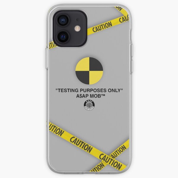 ASAP MOB Testing Purposes Only iPhone Soft Case