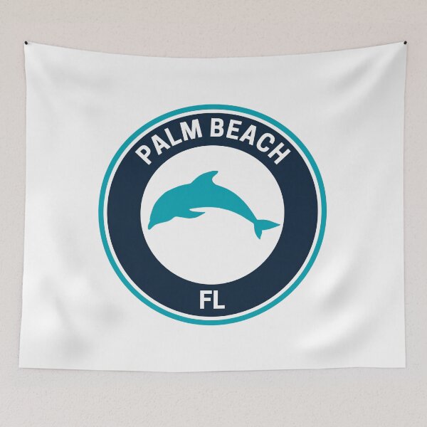 Item preview, Vintage Palm Beach Florida designed and sold by fearcity.