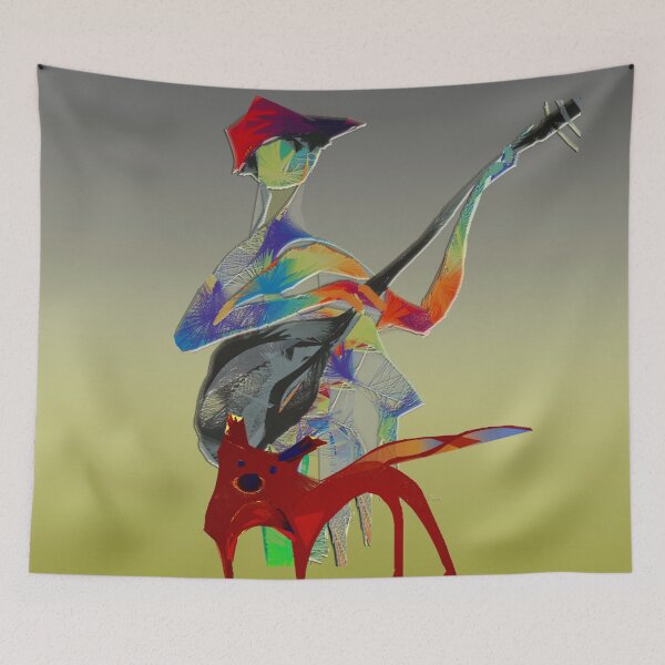 Item preview, Street Musician designed and sold by Asok Mukhopadhyay.