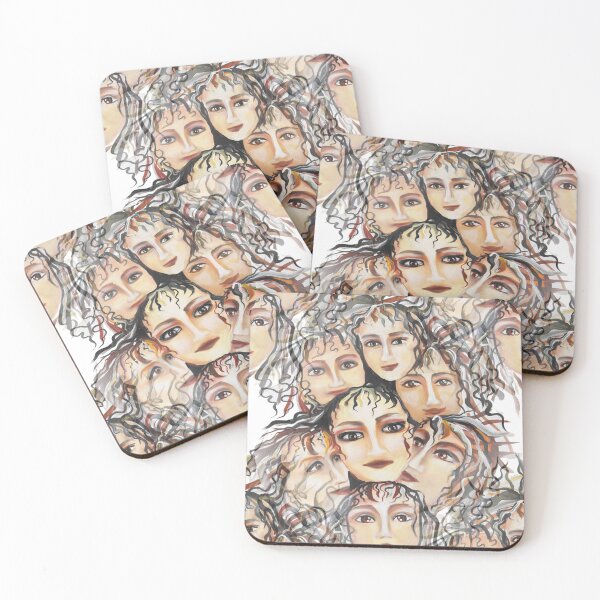 Item preview, Feminine Vibe Mystique Abstract Art in Contemporary Modern Style designed and sold by Nisuris.