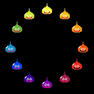 Artwork thumbnail, Slime Color Wheel by CCCDesign