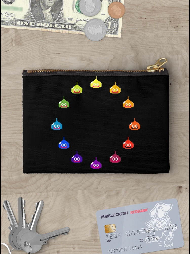 Thumbnail 3 of 4, Zipper Pouch, Slime Color Wheel designed and sold by CCCDesign.