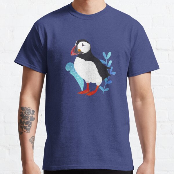 Bird Pattern T Shirts Redbubble - roblox feather family puffin