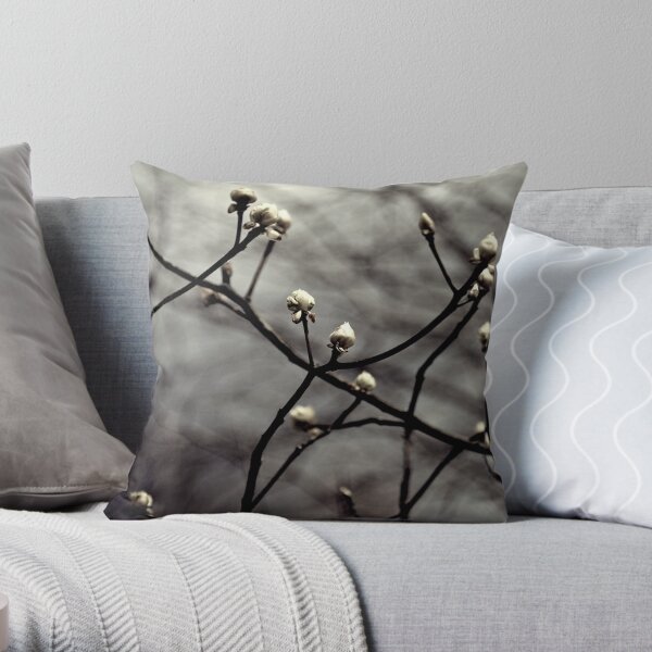 background Vibrations Throw Pillow