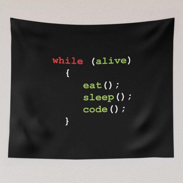 Item preview, Eat. Sleep. Code. Repeat. designed and sold by TheLastStand.