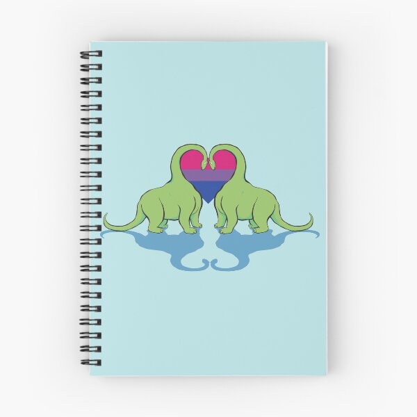 Item preview, Bi Pride - Dino Love designed and sold by Alrkeaton.