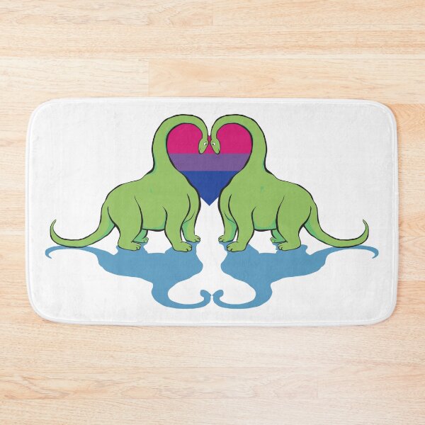 Item preview, Bi Pride - Dino Love designed and sold by Alrkeaton.