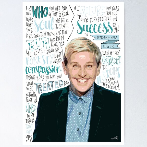 Ellen DeGeneres Quote: “We need more kindness, more compassion