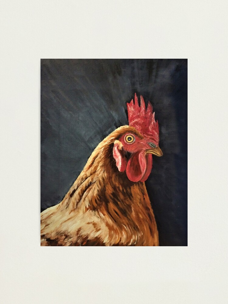 Alternate view of Little Red Hen - Wall Art Photographic Print