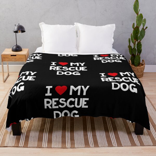 Item preview, I Love My Rescue Dog, Cute, Adopted, Dogs, Pet Lover, Gift, Canine, Paws, Dog Adoption, Friend, designed and sold by amilli.