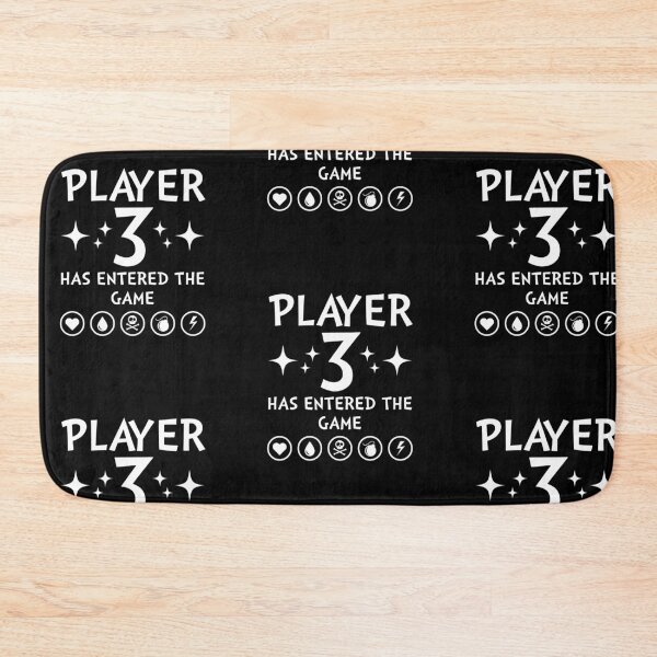 Item preview, Player 3 has Entered the Game, Funny, Dnd, Dungeons, Dragons, D & D, Gift, Nerd, Geek, designed and sold by amilli.